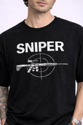 Sniper Society “One Shot No Miss” Oversized Unisex T-Shirt