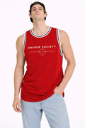 Unisex Target Muscle Tee – Crimson