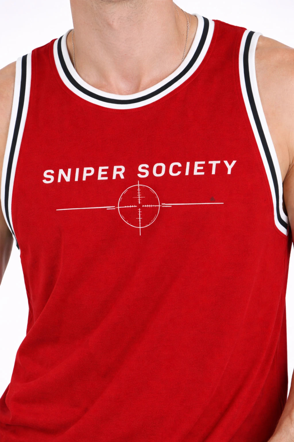Unisex Target Muscle Tee – Crimson