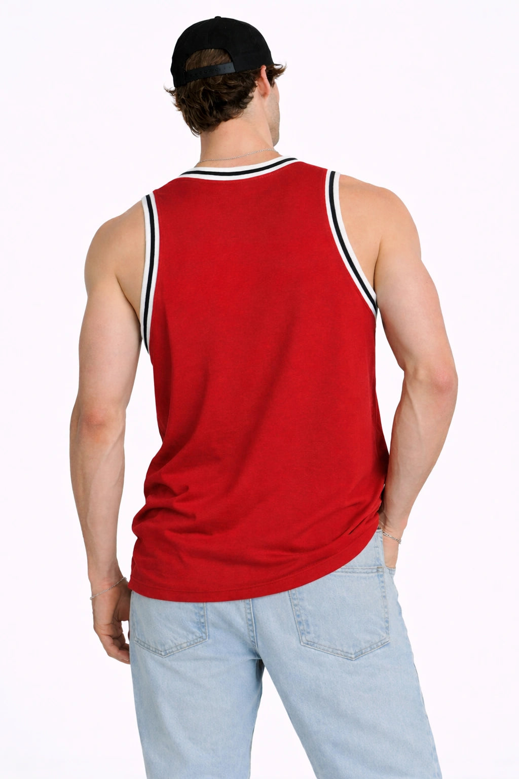 Unisex Target Muscle Tee – Crimson