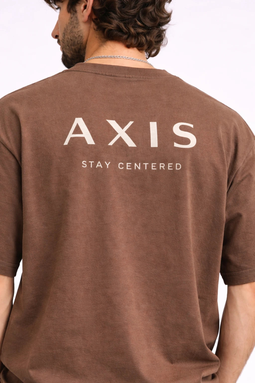 Axis Balance Oversized T-Shirt – Unisex Minimal Streetwear Tee