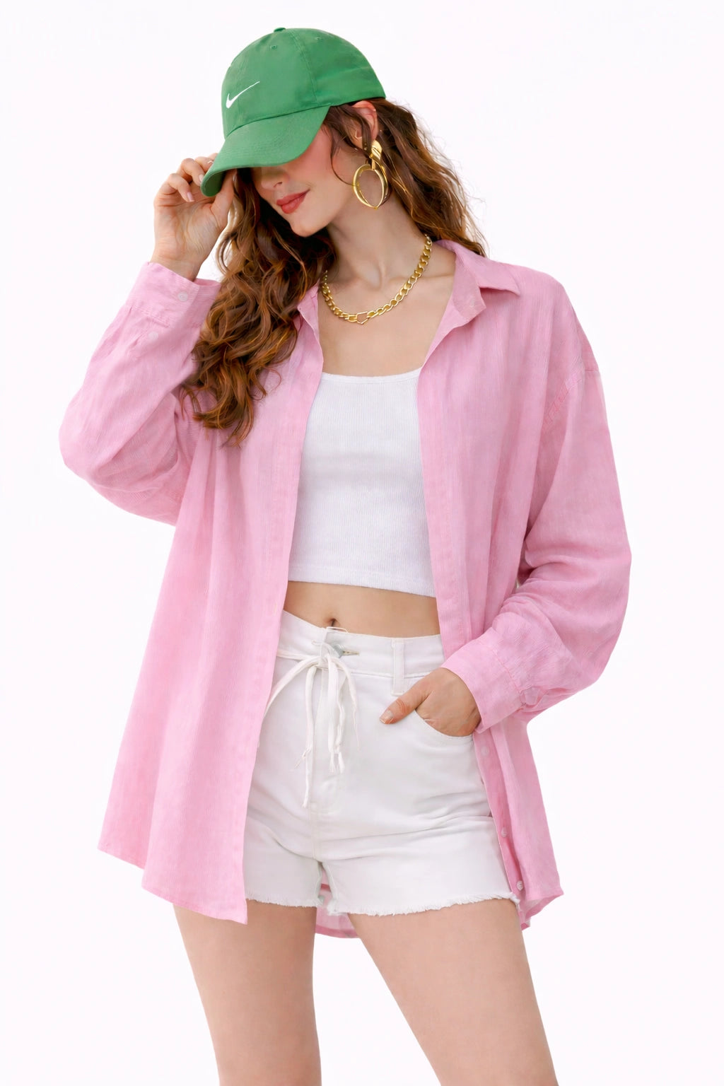 Oversized Cotton Shirt
