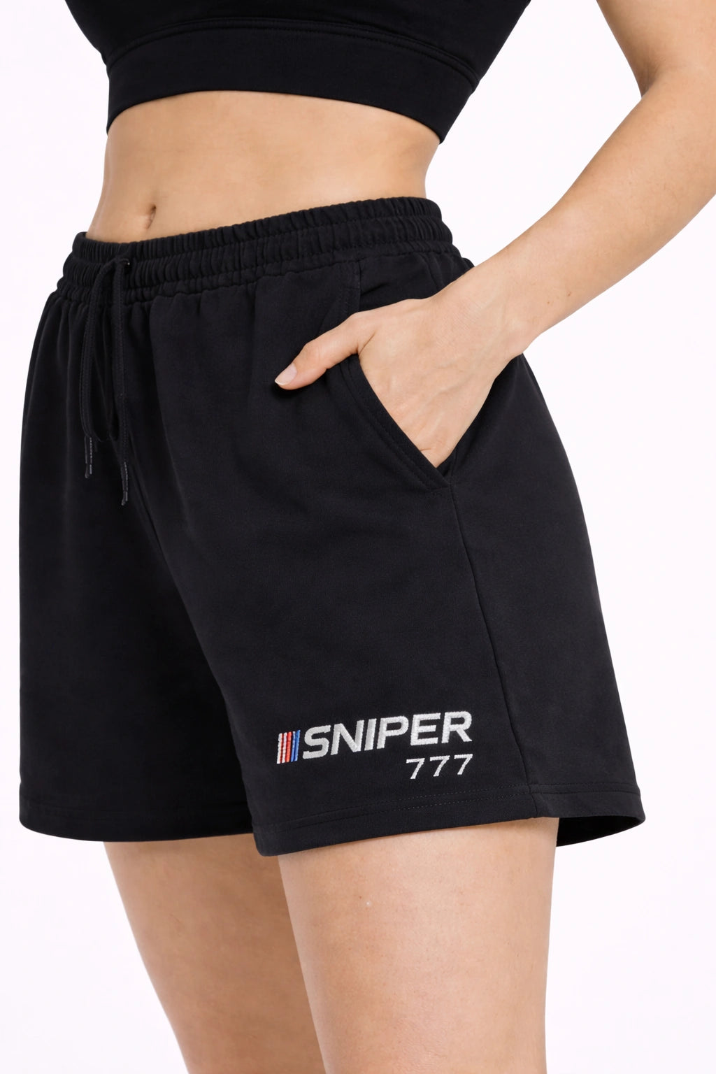 Sniper Ribbed Active Shorts (Women)