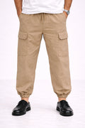 Sand Utility Cargo Jogger Pants