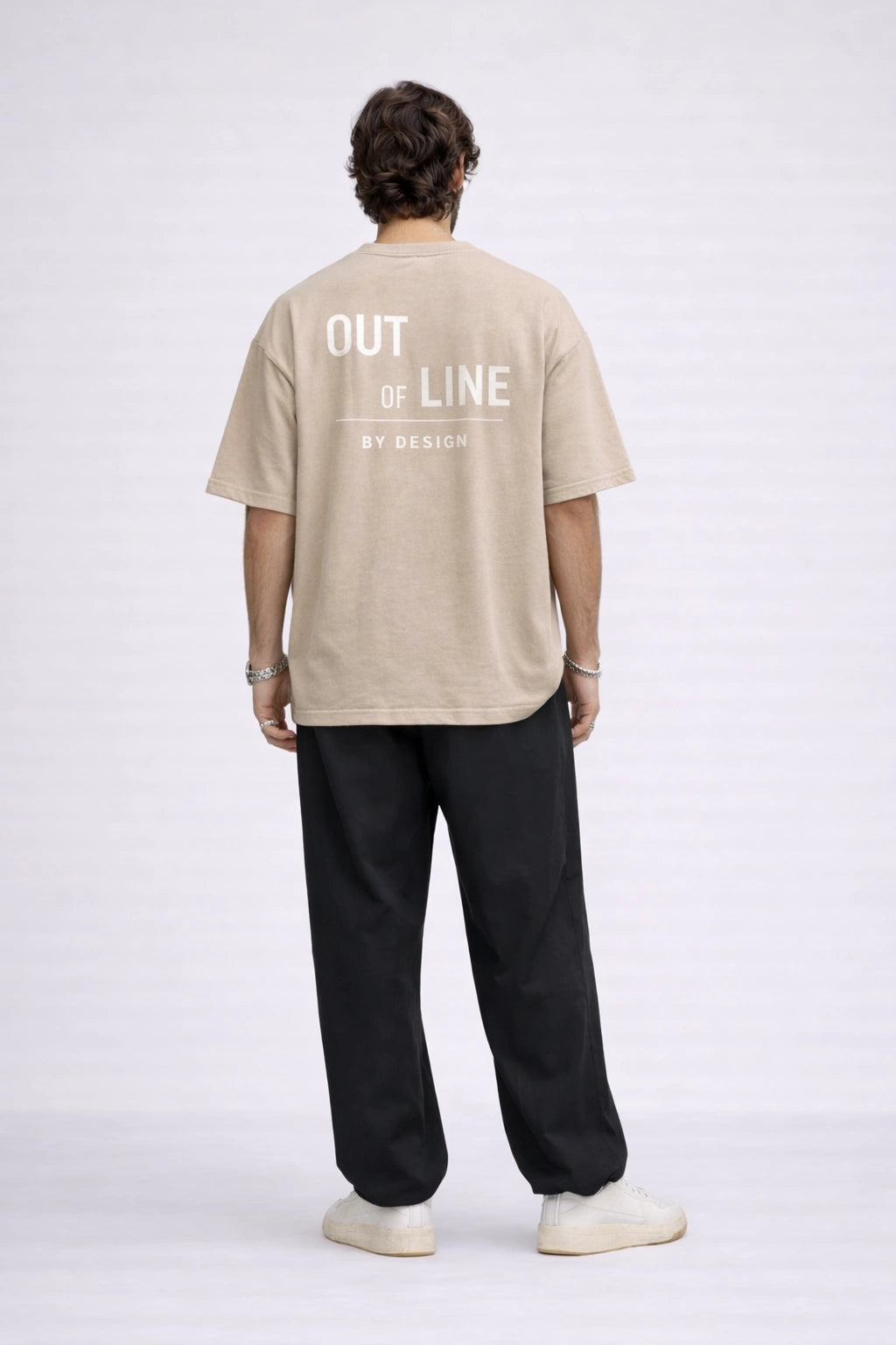 Offset “Out of Line” Oversized Unisex T-Shirt