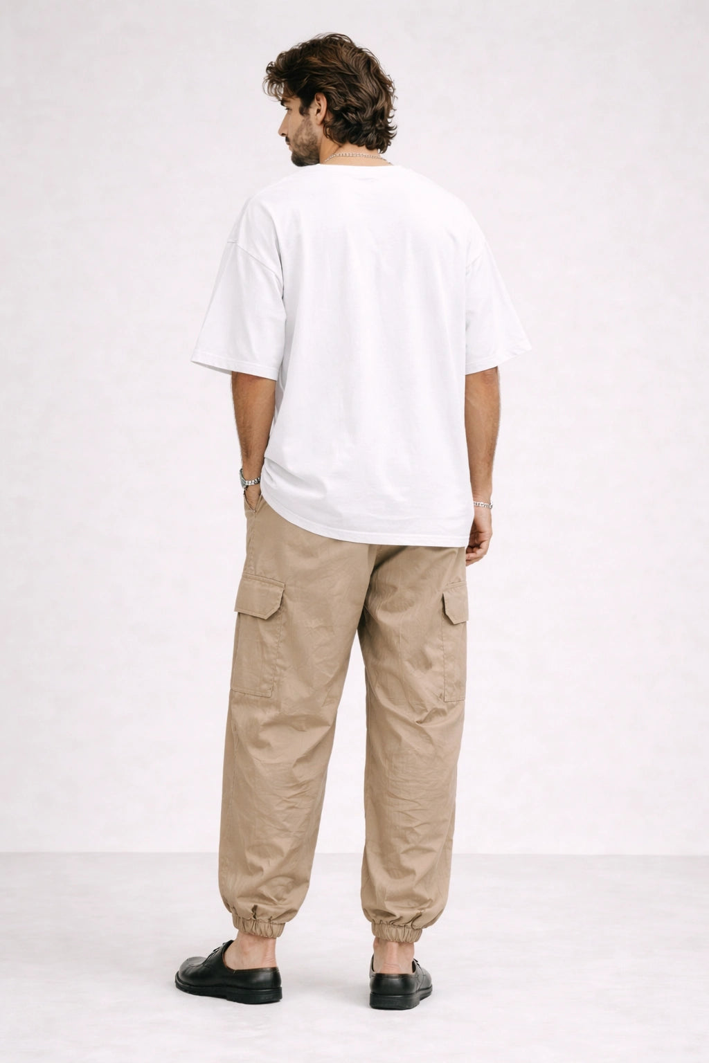 Sand Utility Cargo Jogger Pants