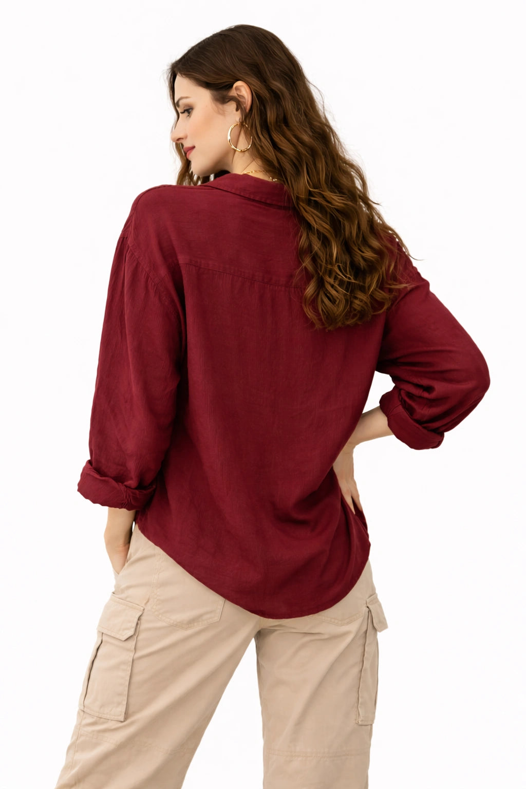 Oversized Cotton Shirt