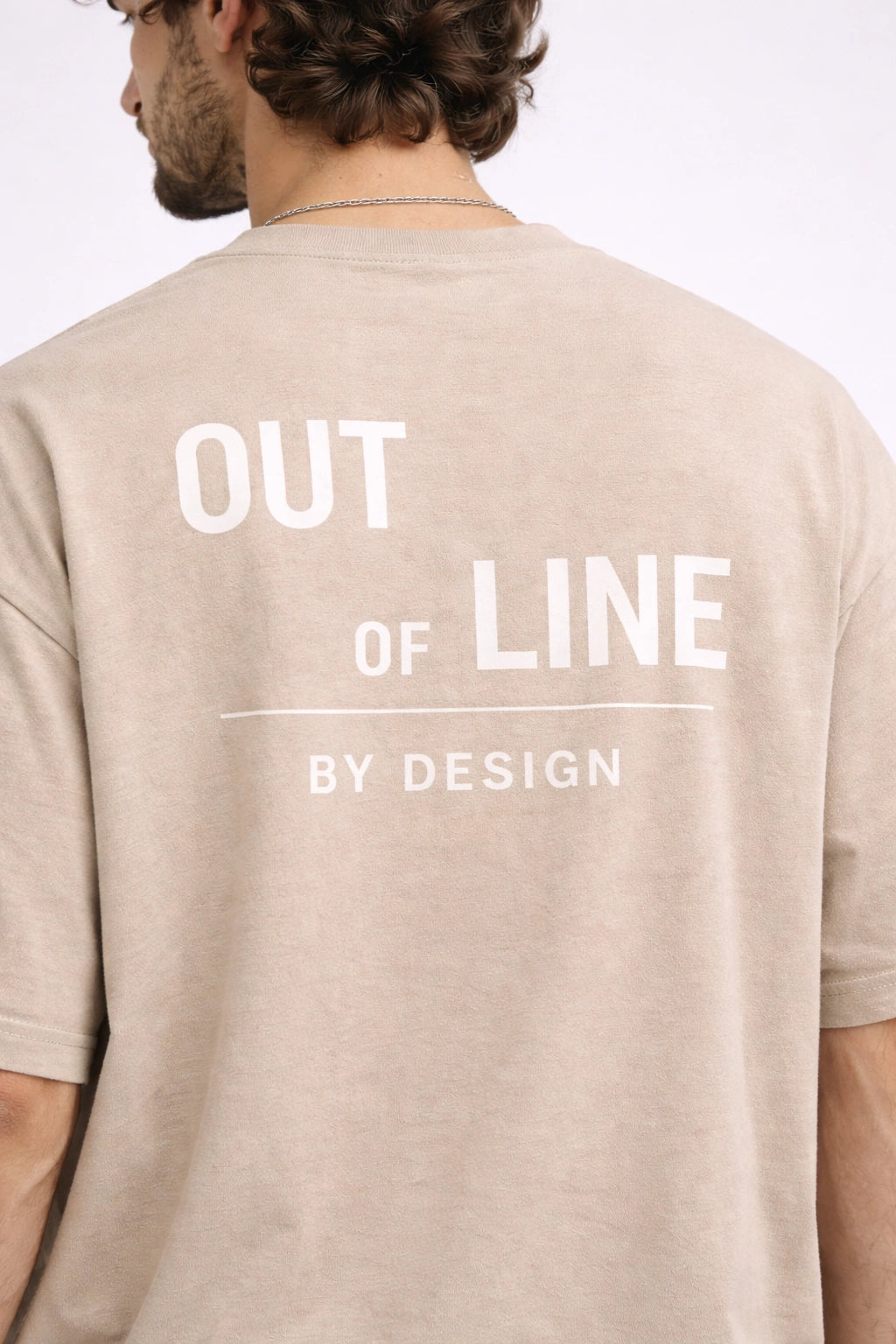 Offset “Out of Line” Oversized Unisex T-Shirt