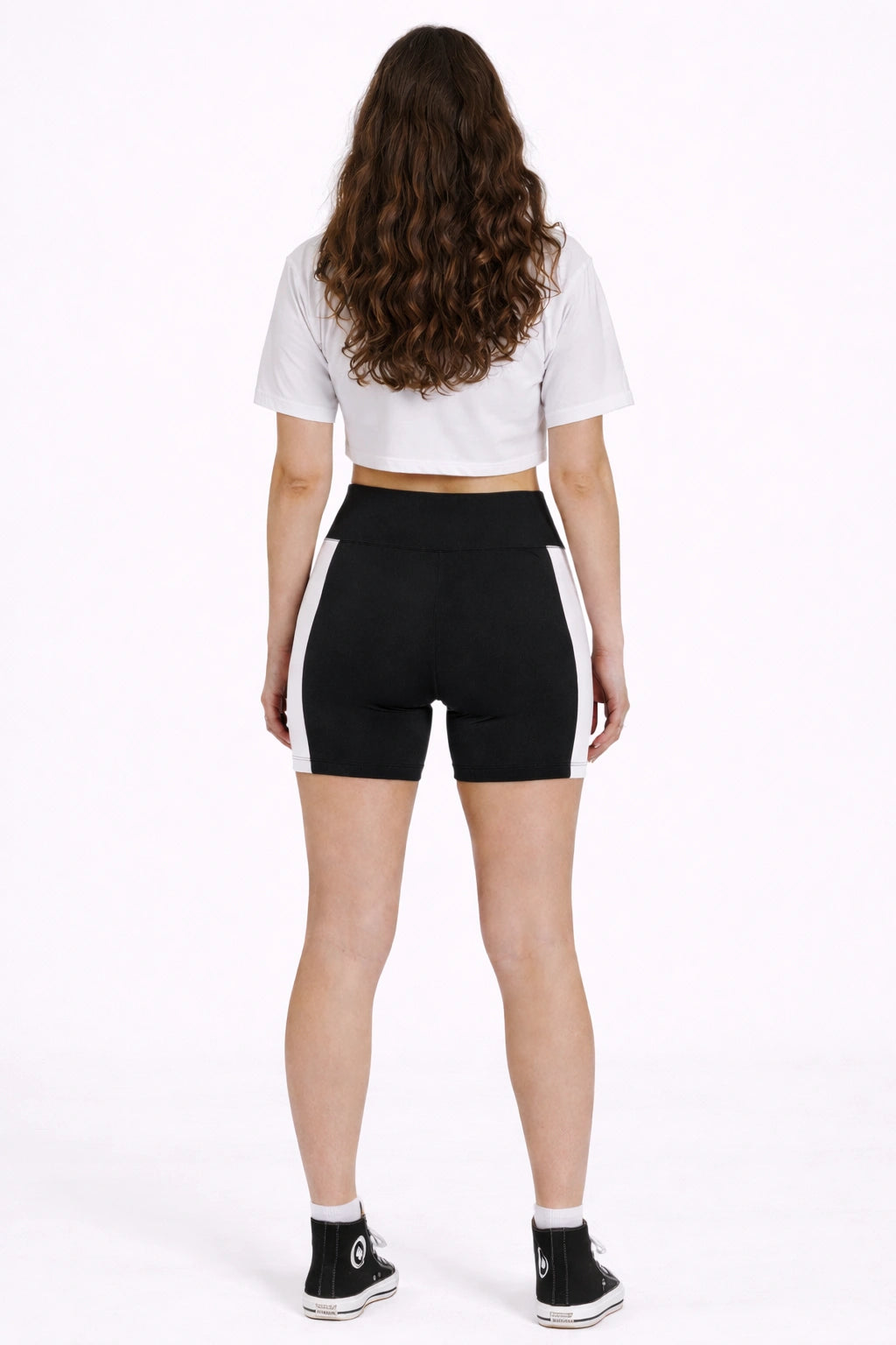 Sniper Society High-Waist Active Biker Shorts (Women)