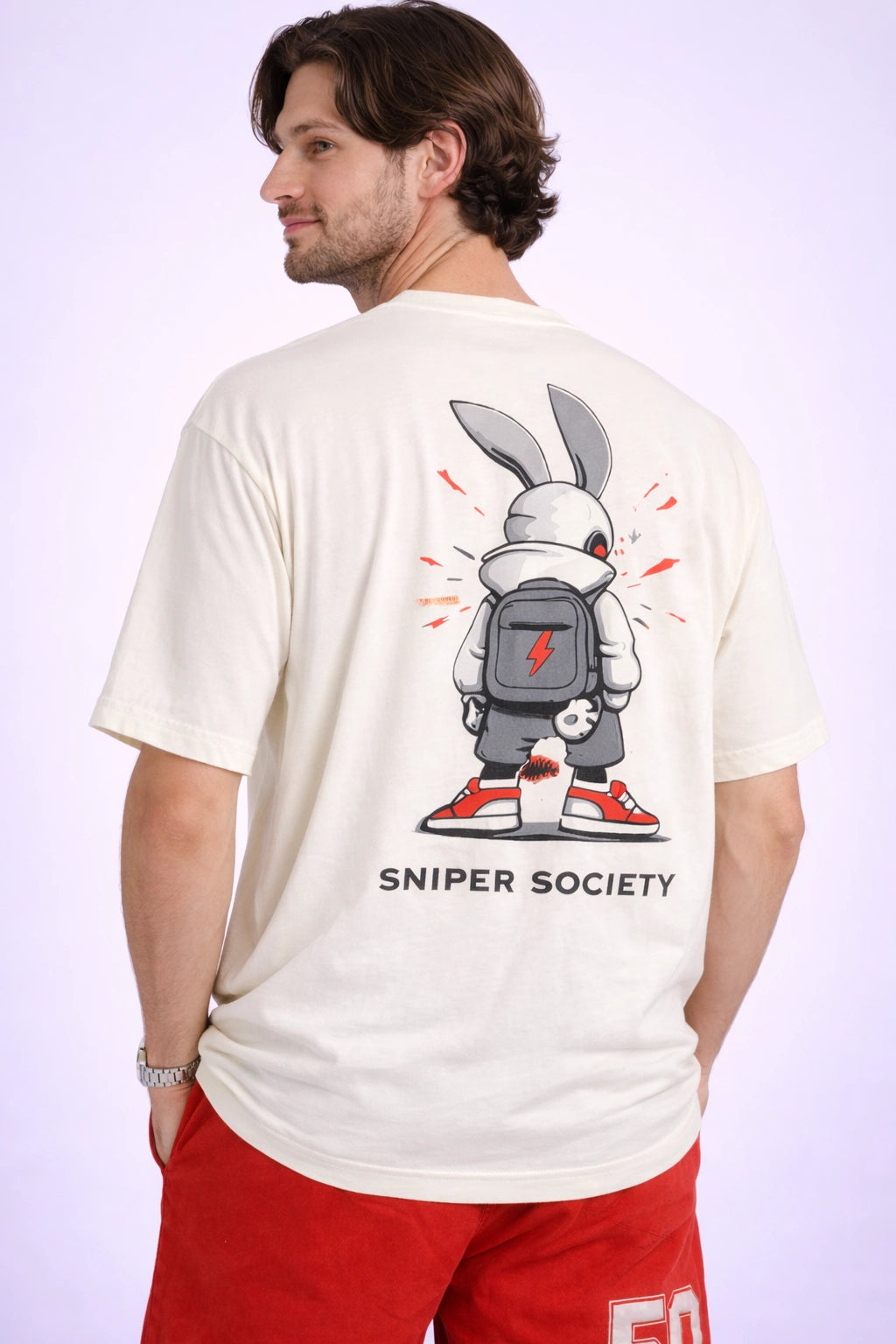 Sniper 50 BSA Graphic Oversized Unisex T-Shirt