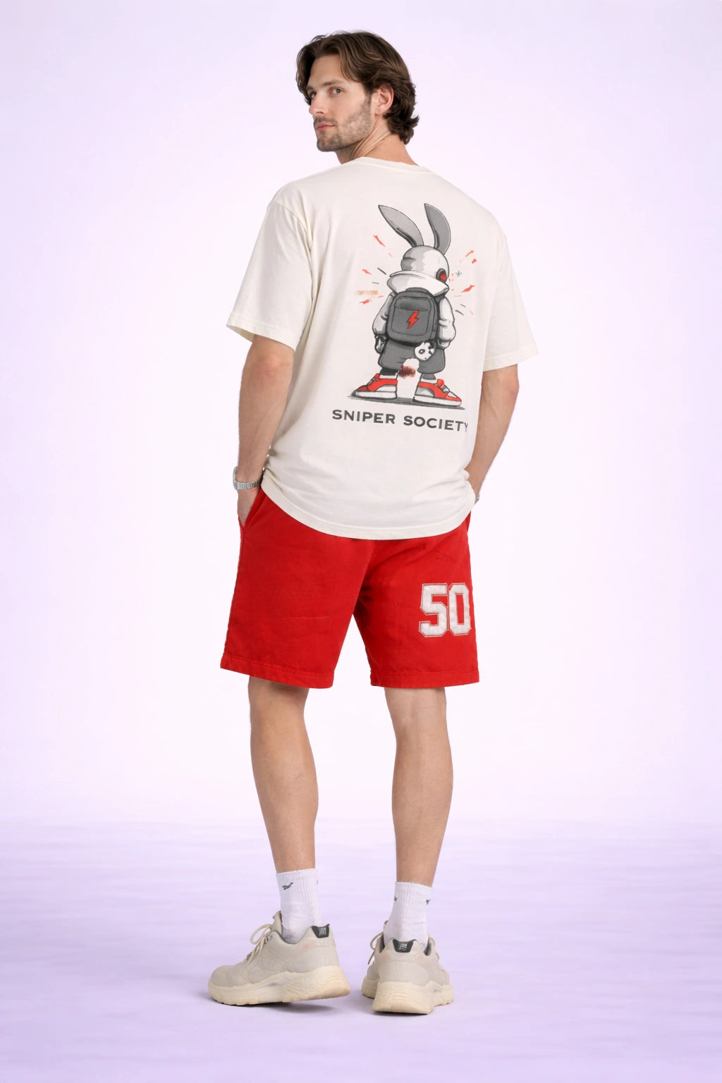Sniper 50 BSA Graphic Oversized Unisex T-Shirt