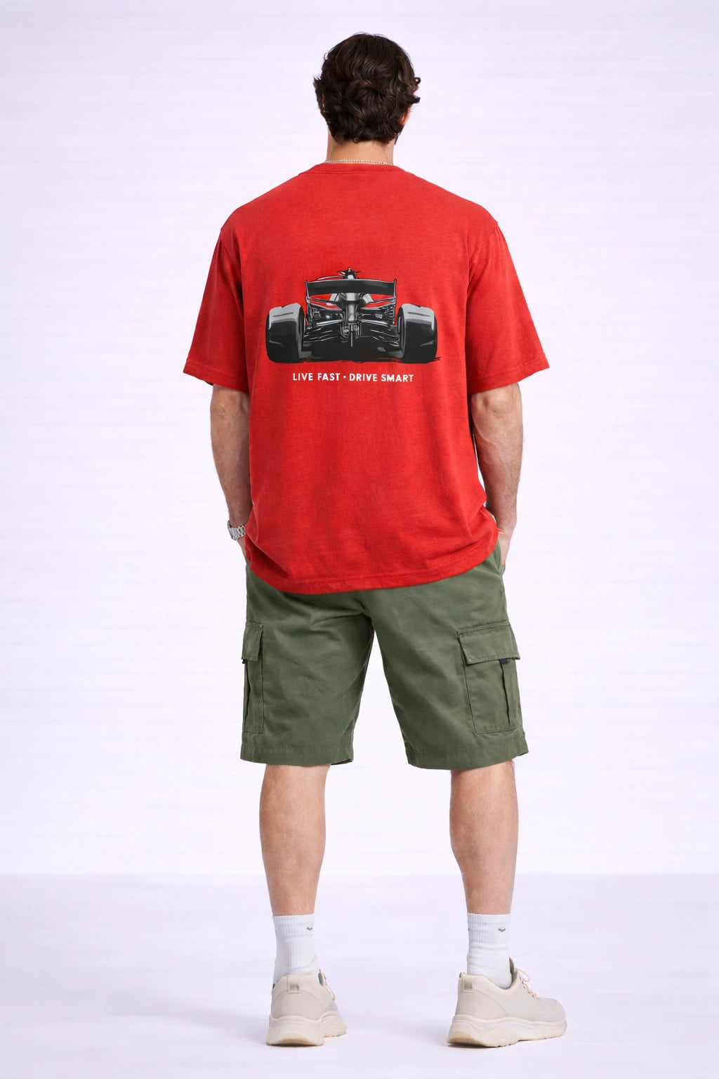 Senna Racing Graphic Oversized Unisex T-Shirt