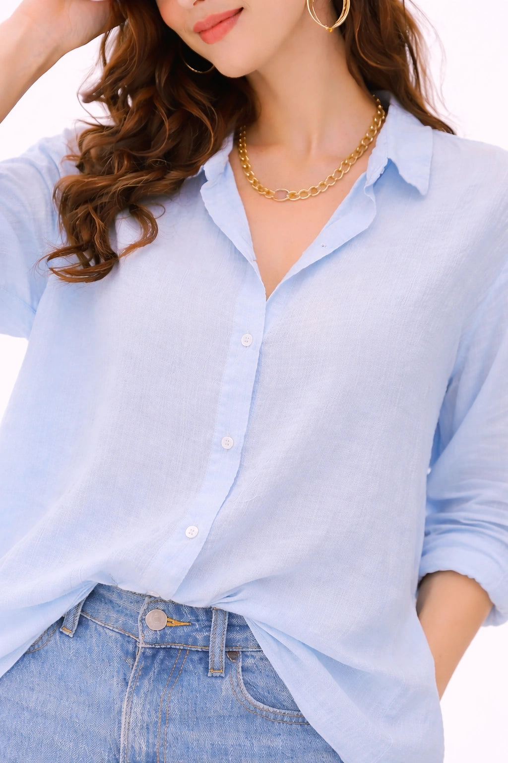 Oversized Cotton Shirt