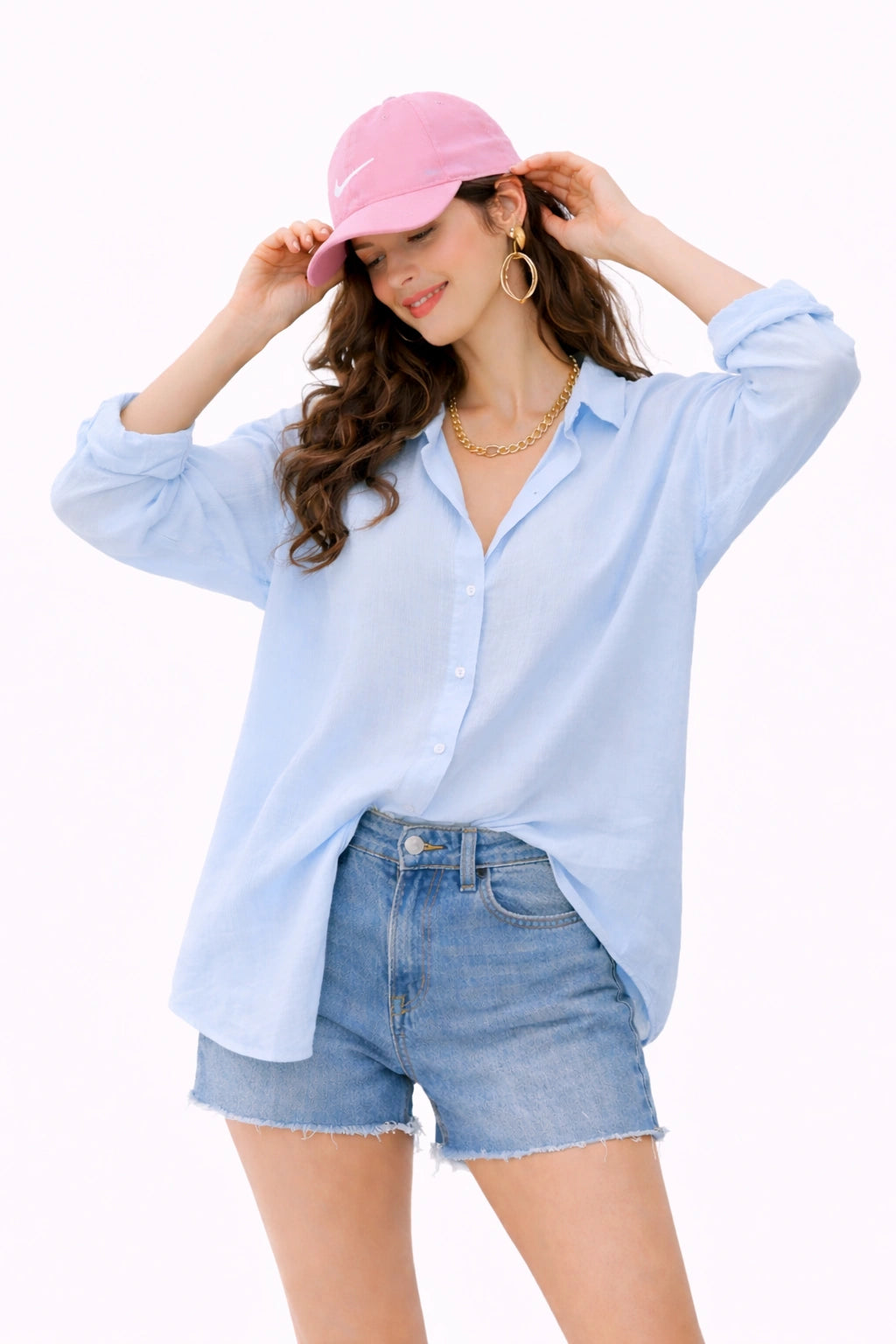 Oversized Cotton Shirt