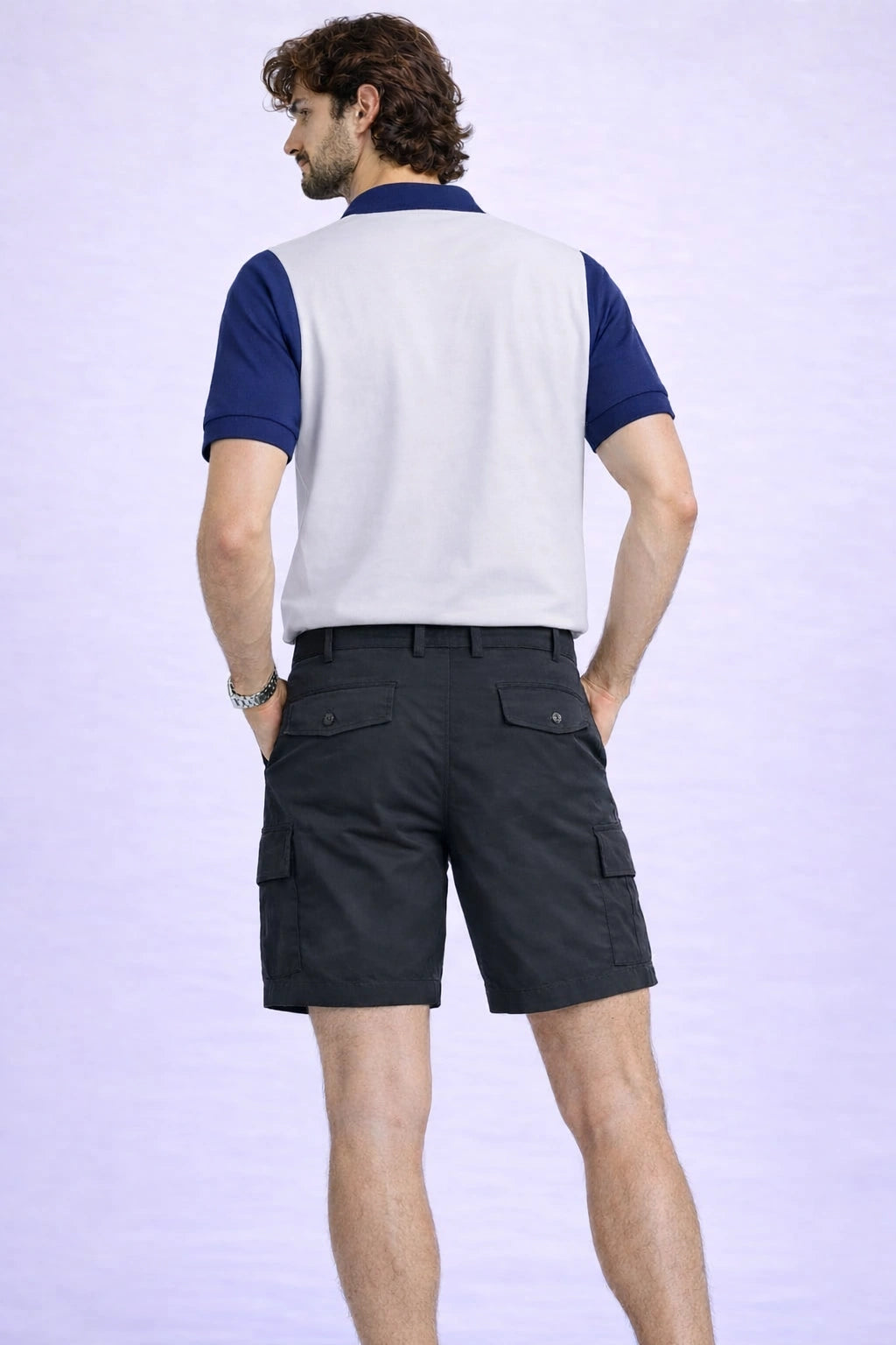 Line Polo – Steel/Navy