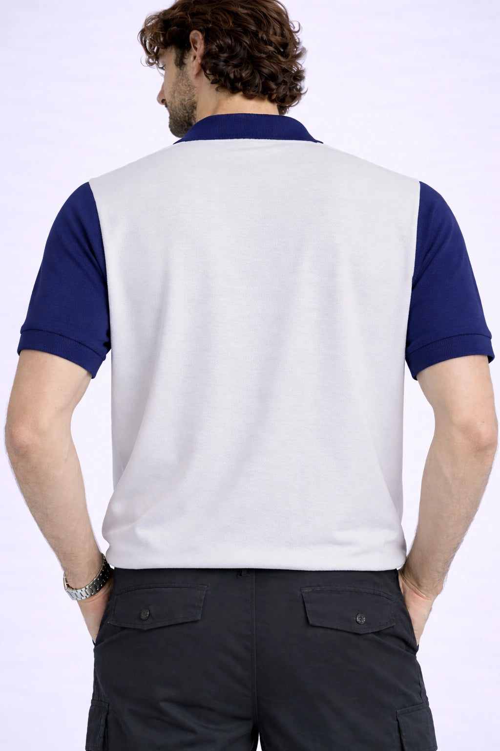 Line Polo – Steel/Navy