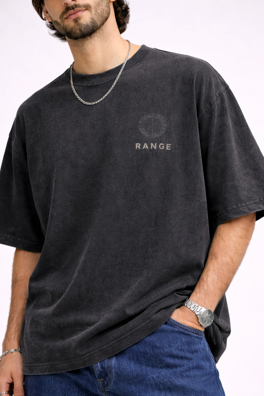 Sniper Society “Within Range” Oversized Unisex T-Shirt