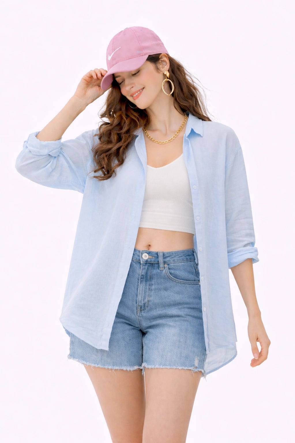 Oversized Cotton Shirt