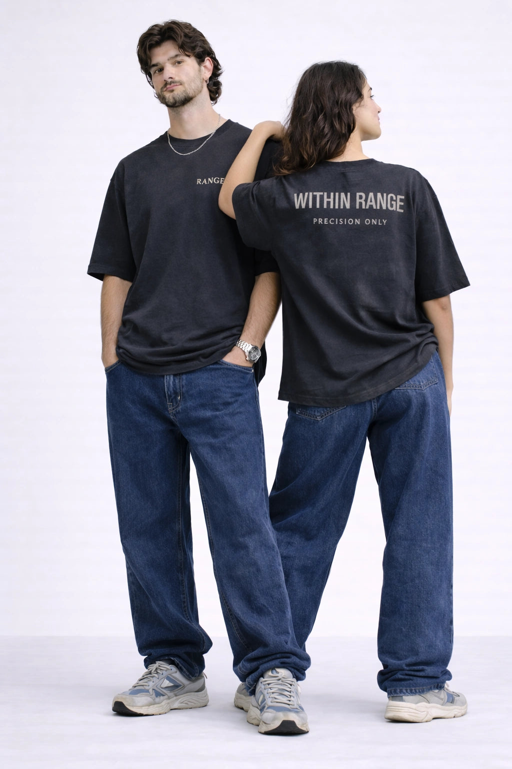 Sniper Society “Within Range” Oversized Unisex T-Shirt