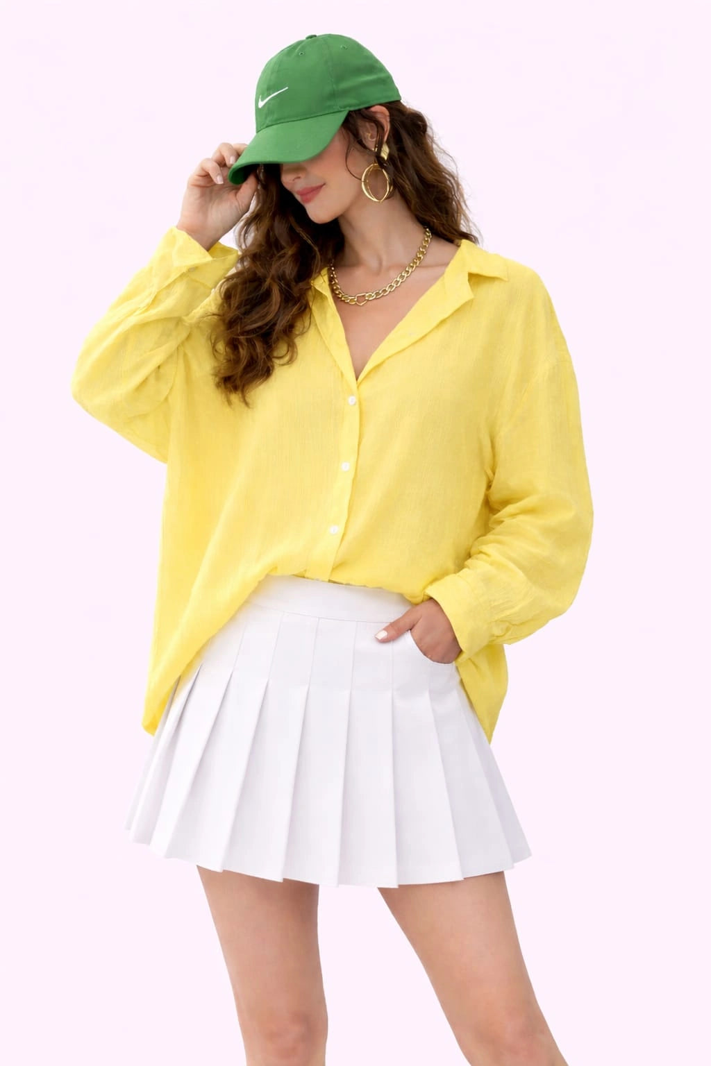 Oversized Cotton Shirt