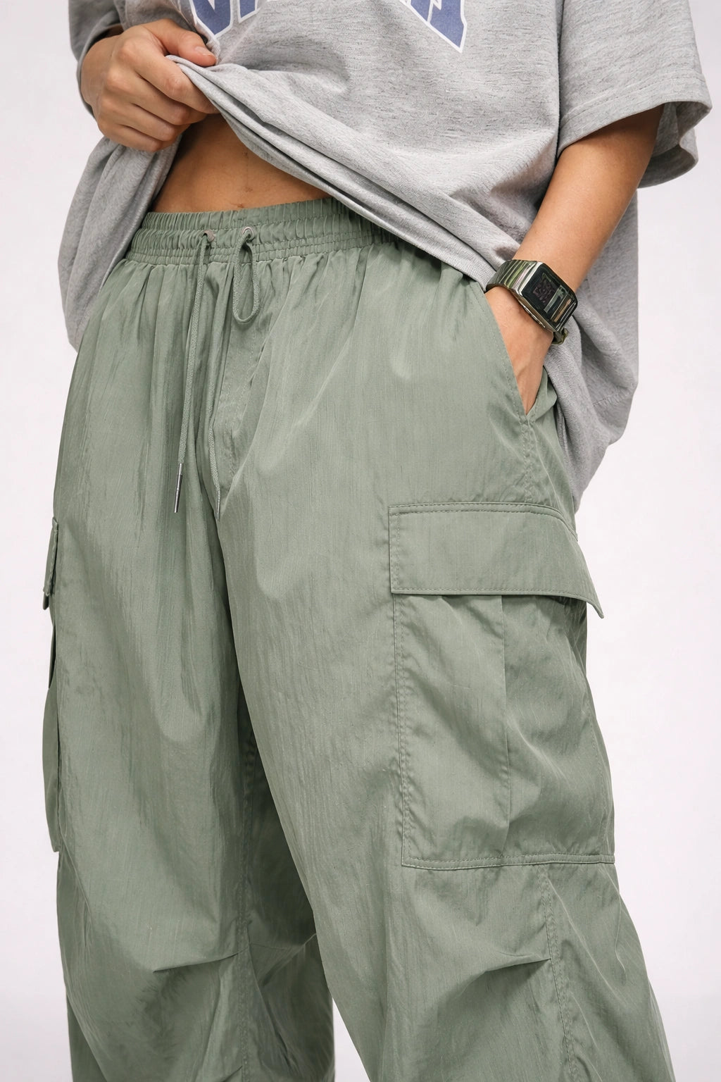 Urban Utility Olive Cargo Pants