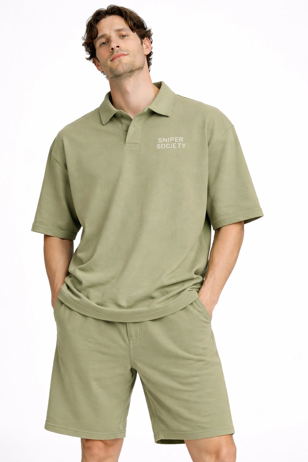 Signature Polo – Sage