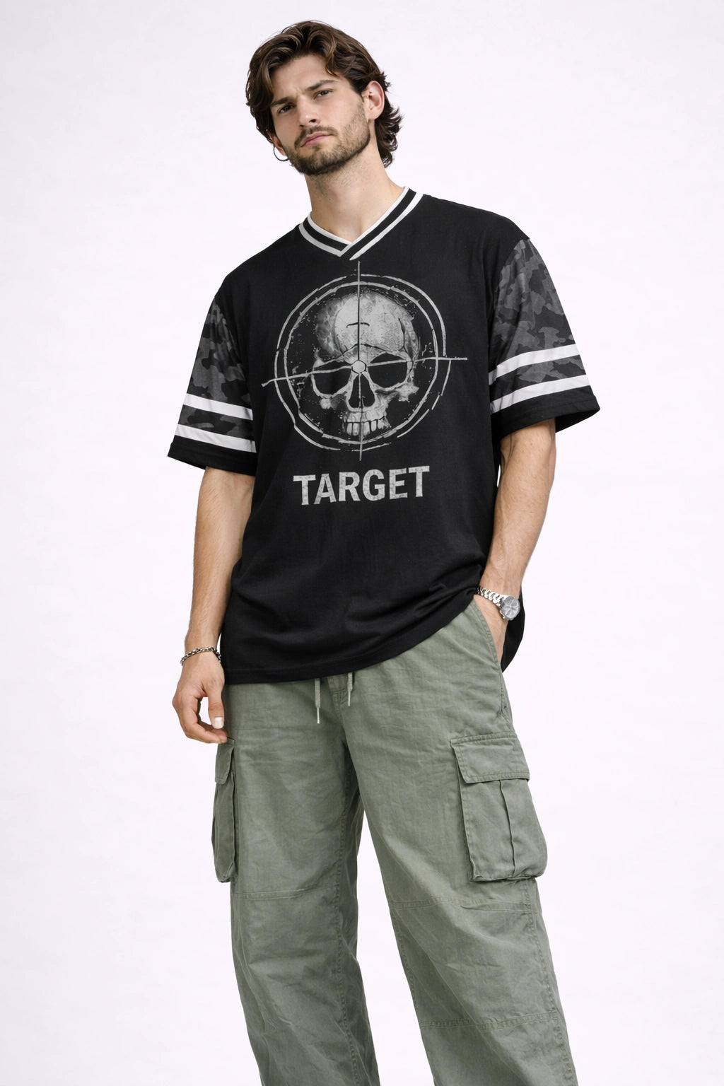 Sniper Society “Target Mindset” Oversized Unisex T-Shirt