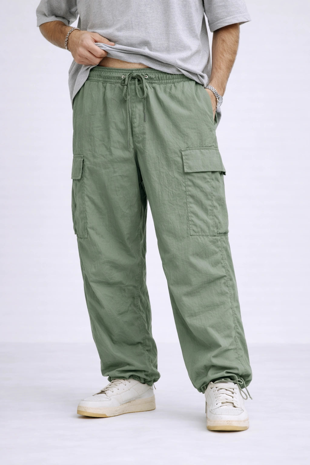 Urban Utility Olive Cargo Pants