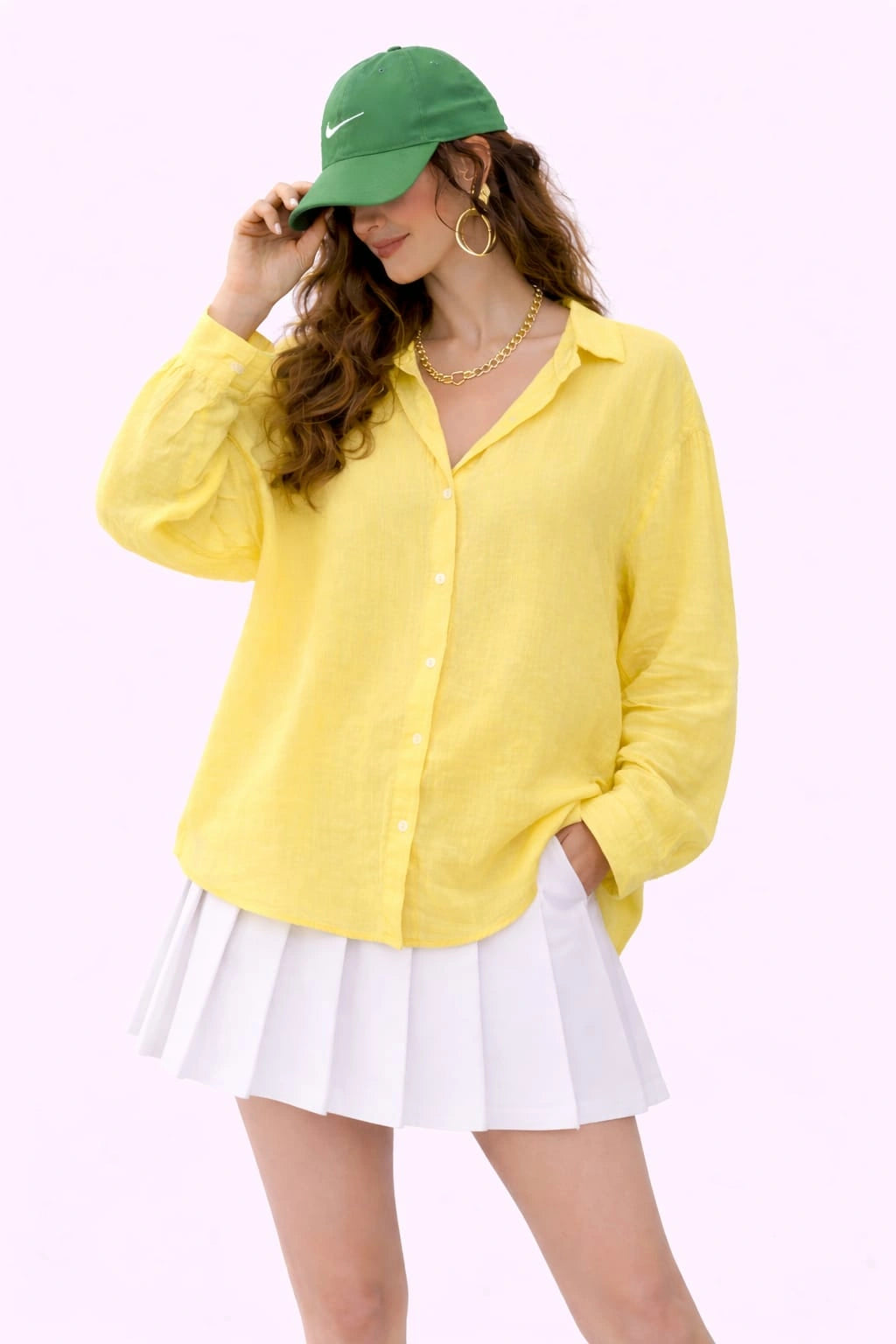 Oversized Cotton Shirt