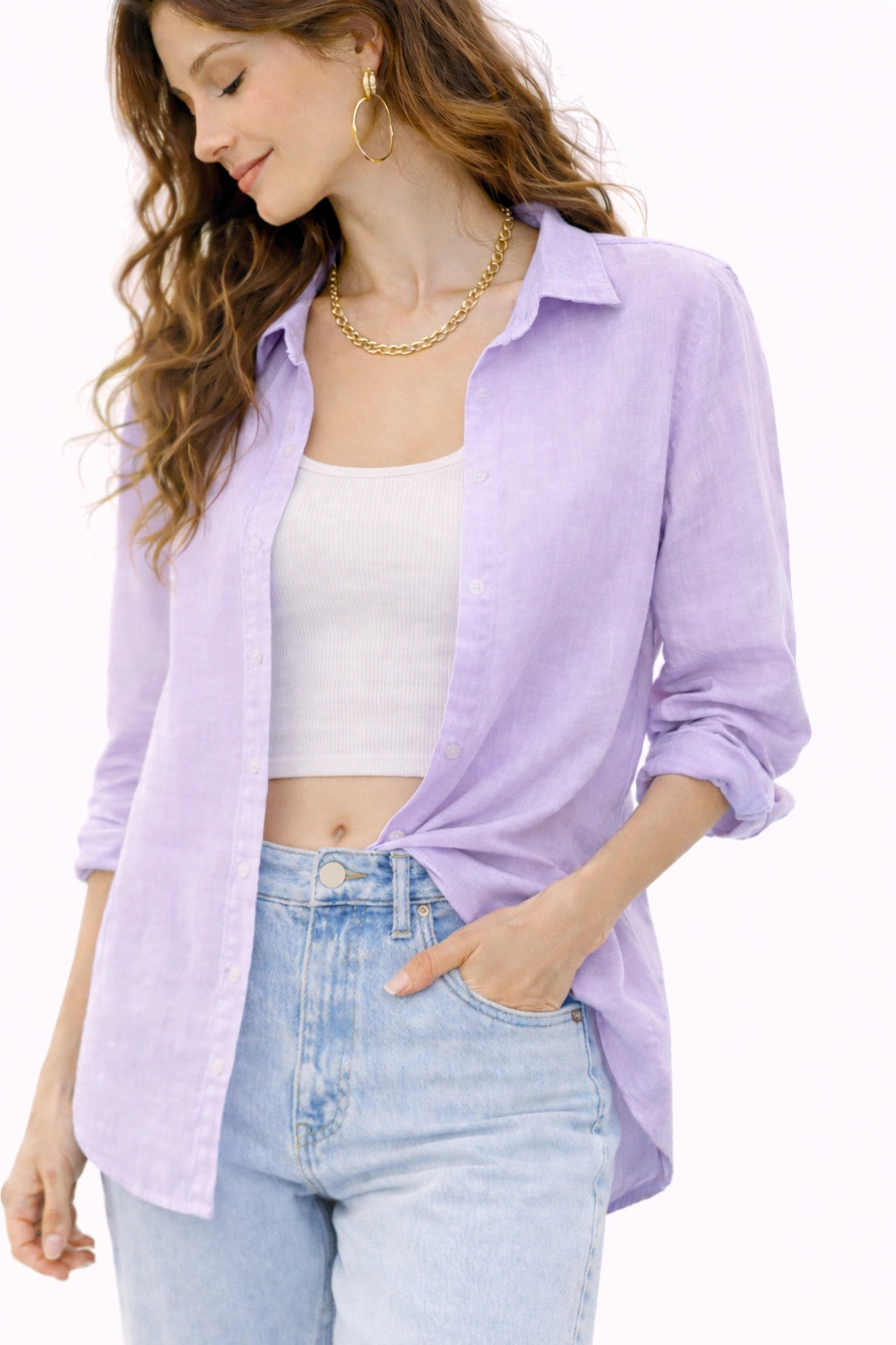 Oversized Cotton Shirt