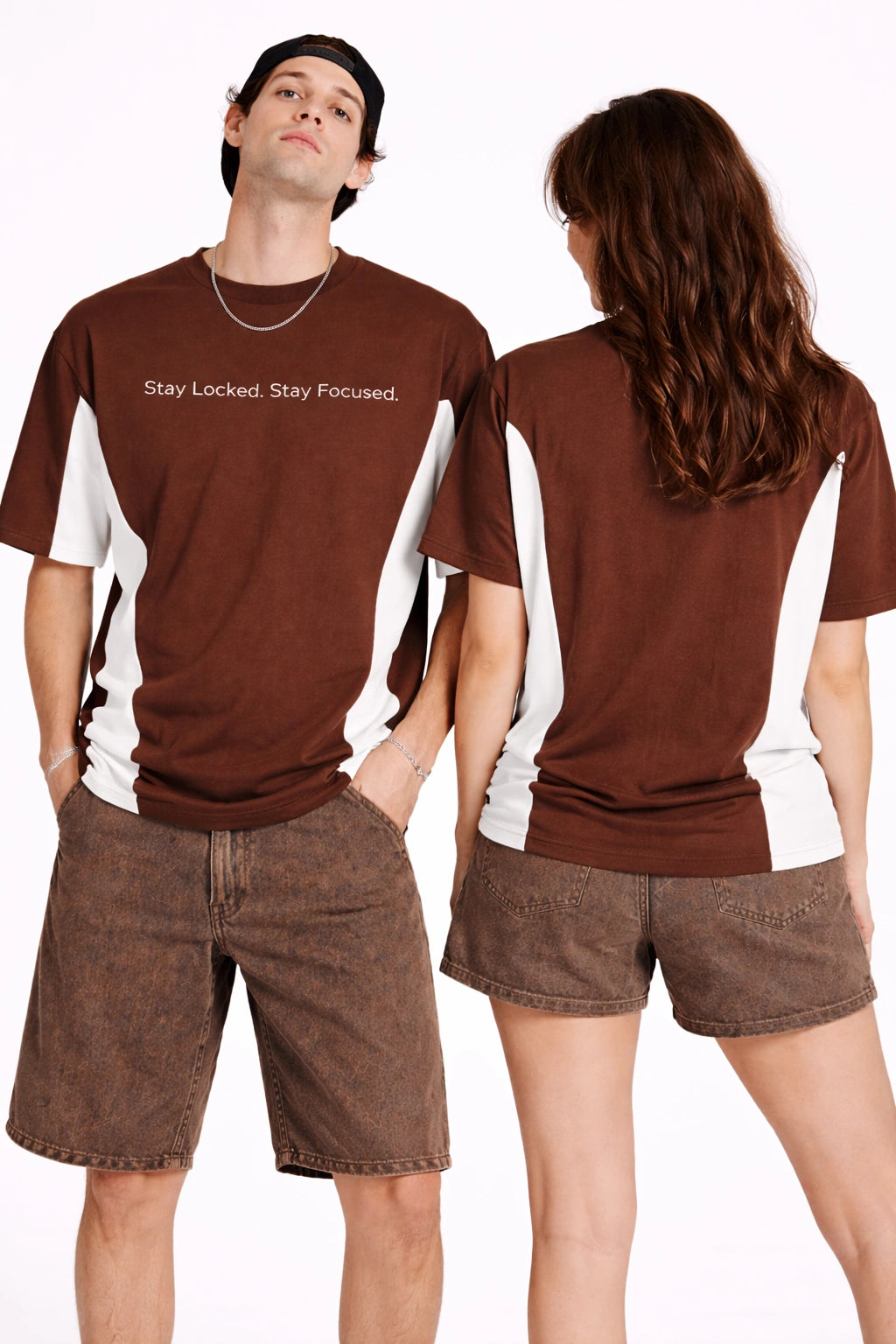 Unisex Focus Performance Tee – Mocha