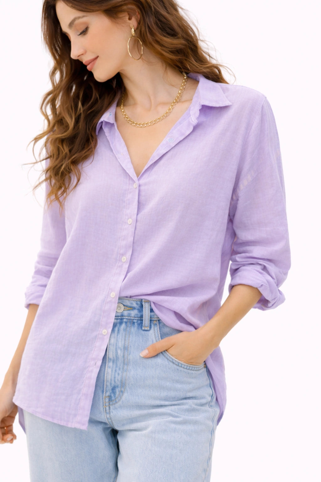 Oversized Cotton Shirt