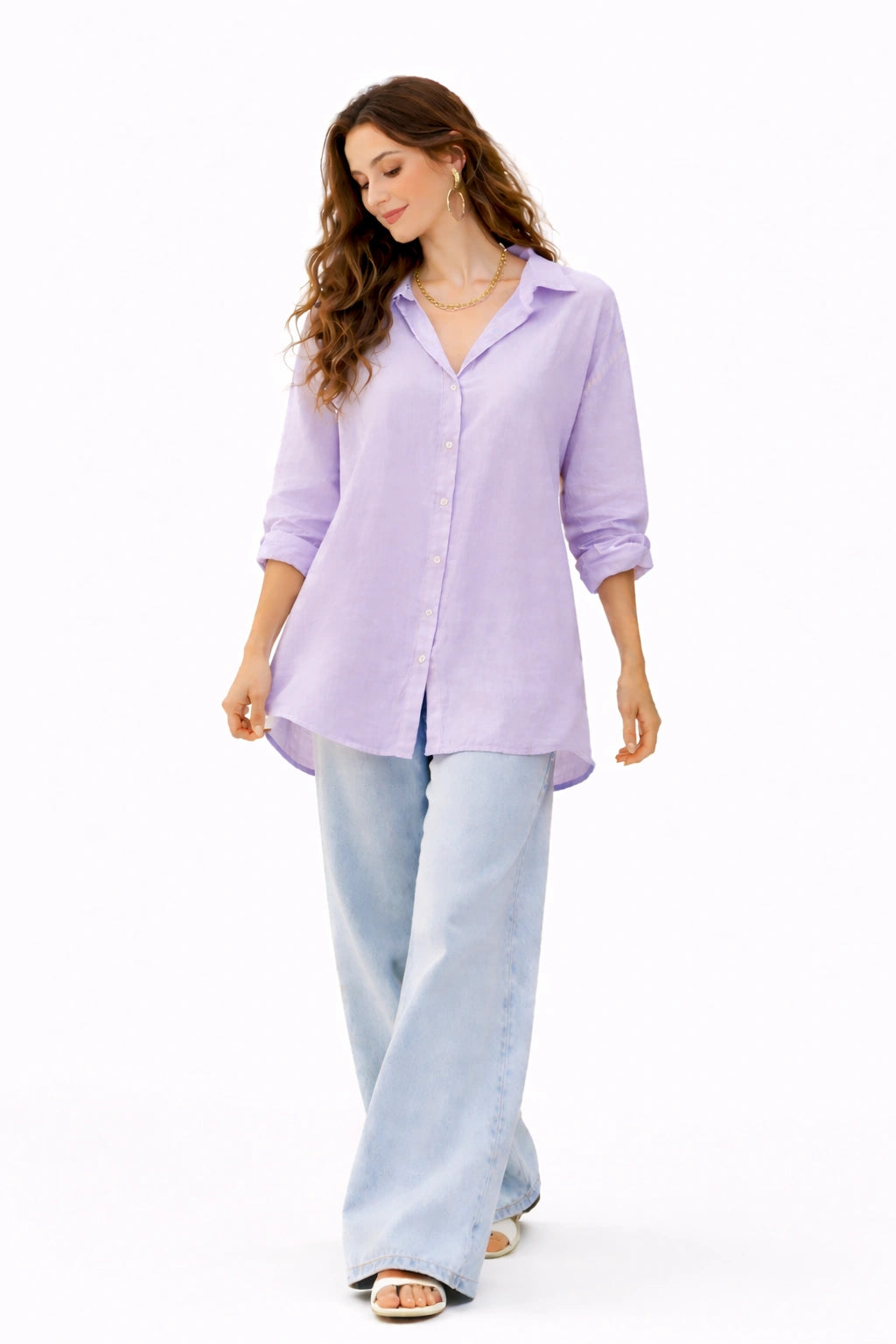 Oversized Cotton Shirt