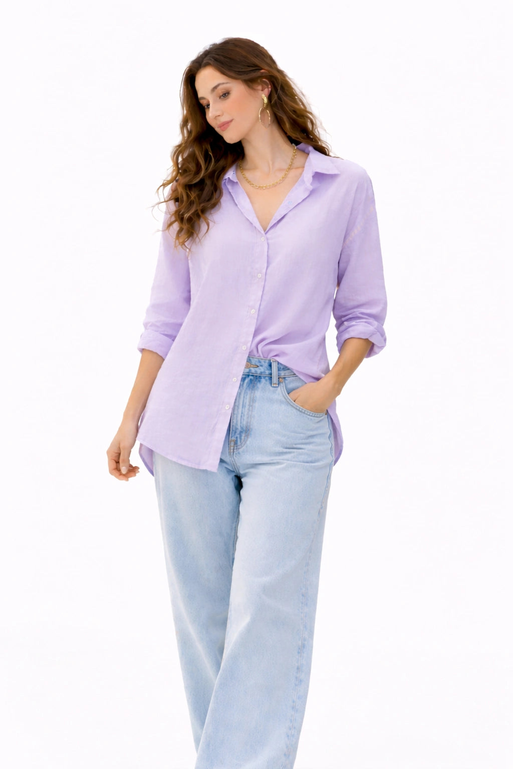 Oversized Cotton Shirt
