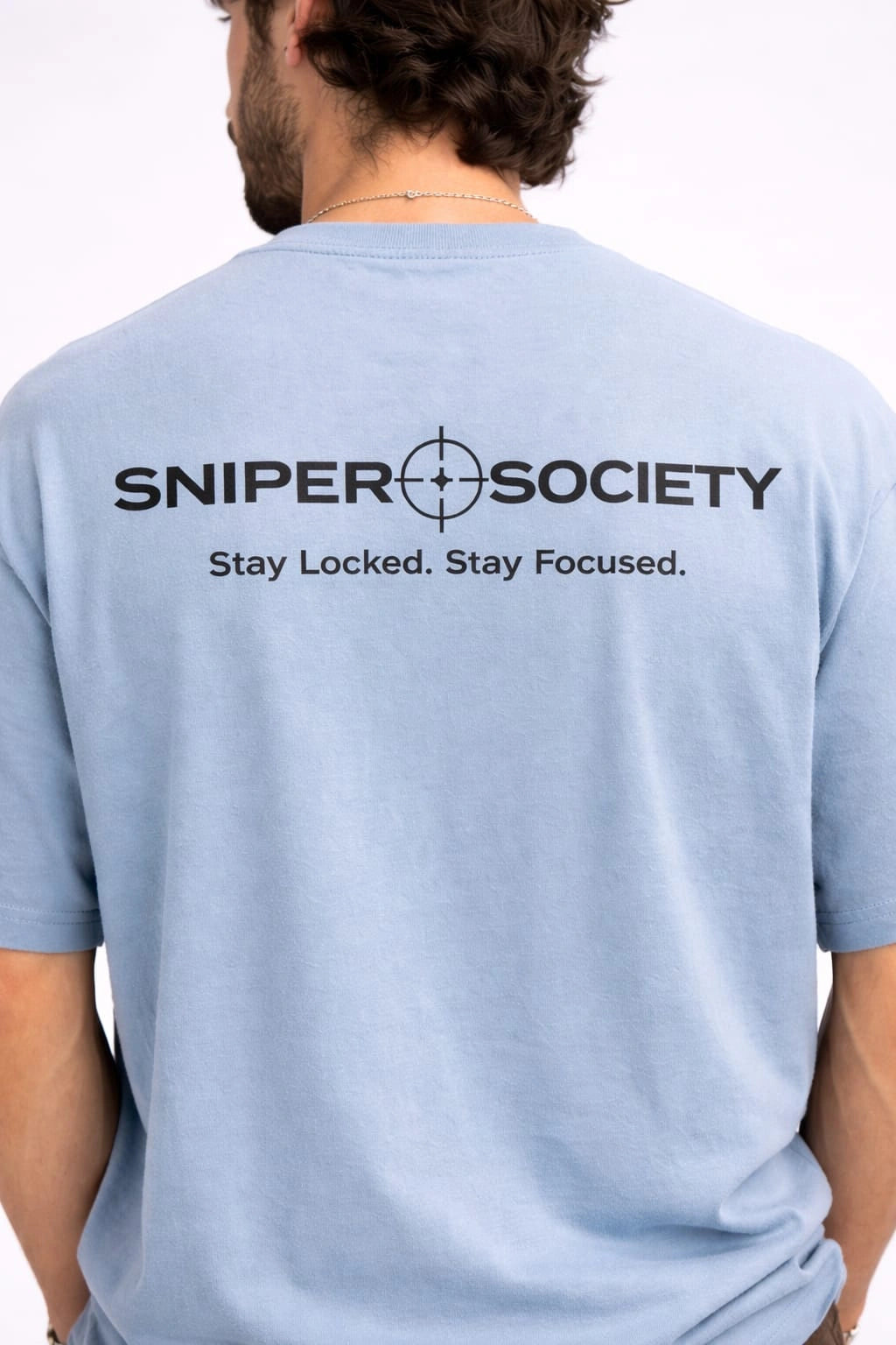 Sniper Society “Lock In or Lose Out” Oversized Unisex T-Shirt