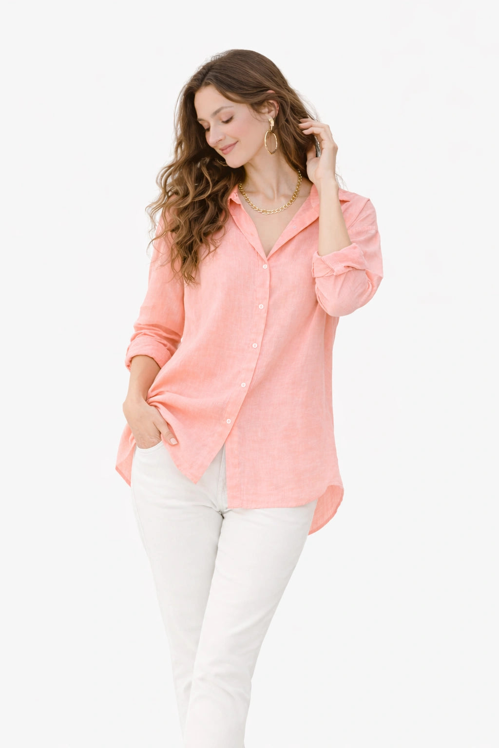 Oversized Cotton Shirt