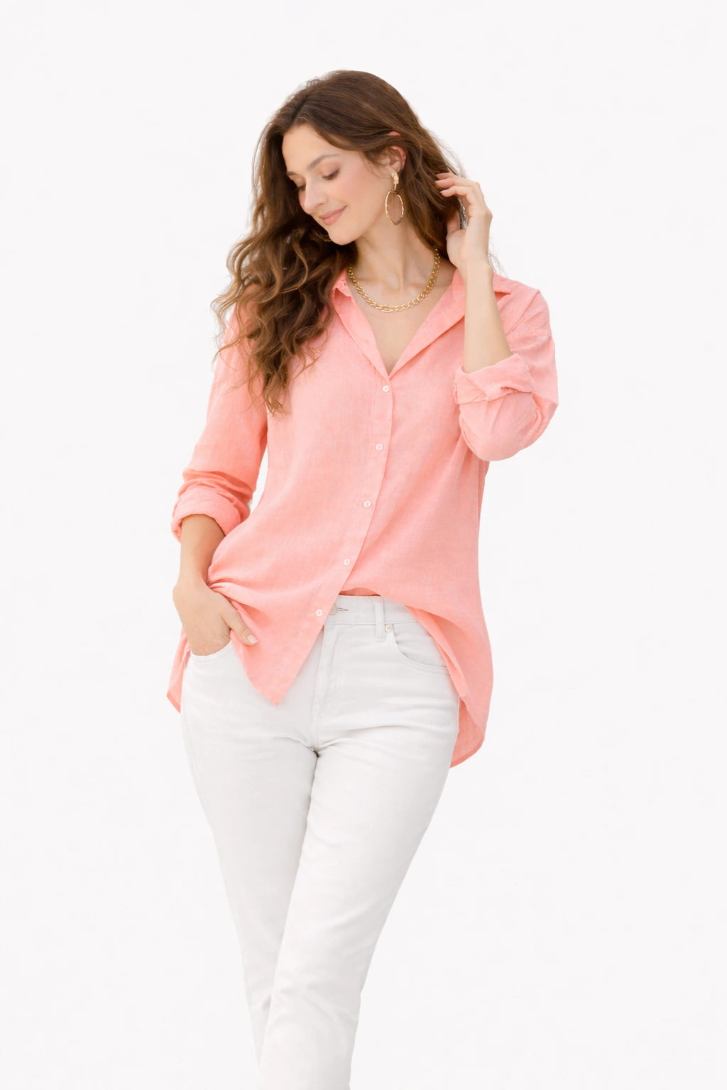 Oversized Cotton Shirt